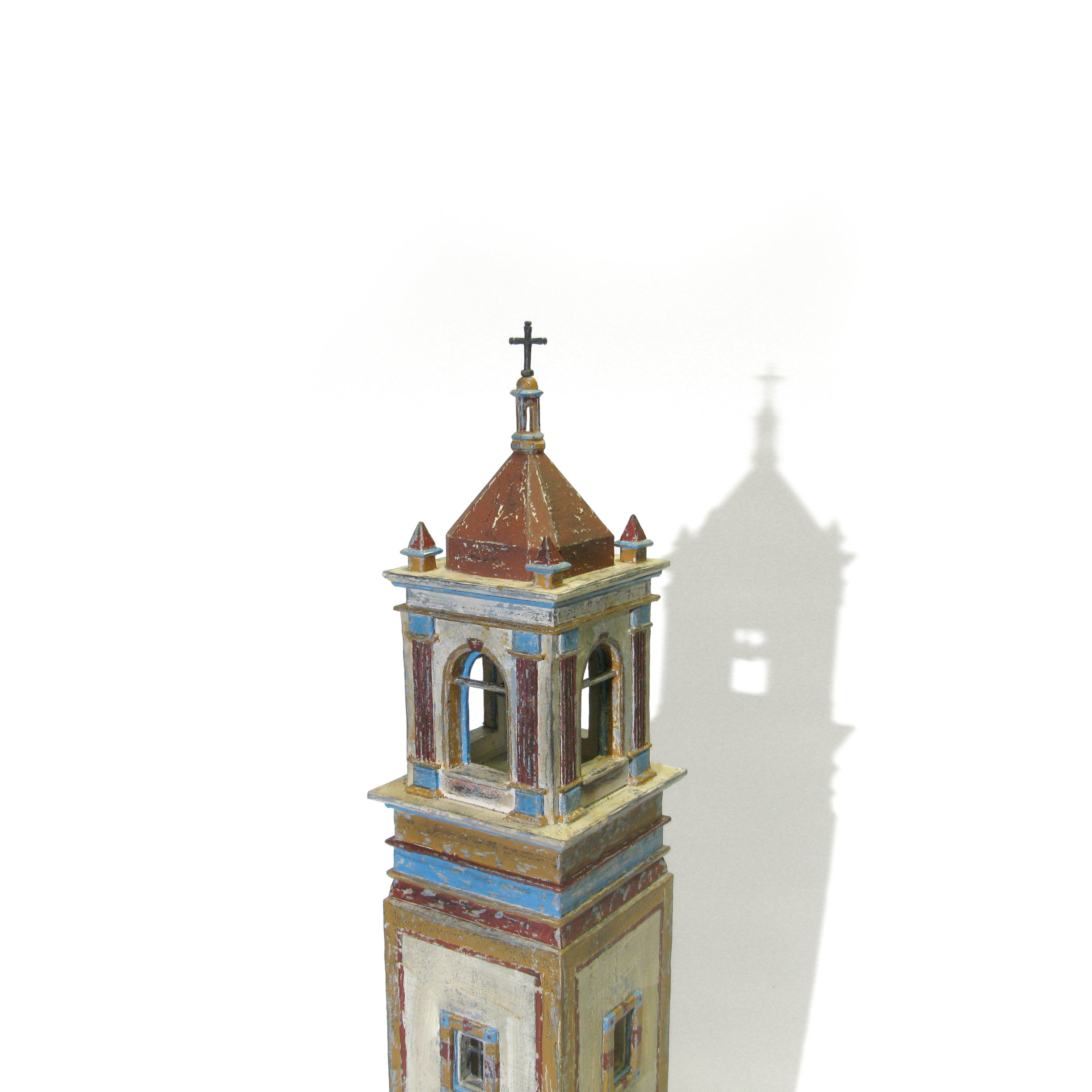 Tower: Mission Nuestra Senora de la Purisima Concepcion de Acuna — detail
